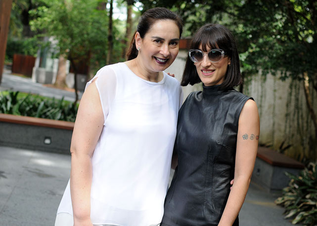 Claudia Saad e Maria Prata  - Foto: Alexandre Virgilio/ SiteRG