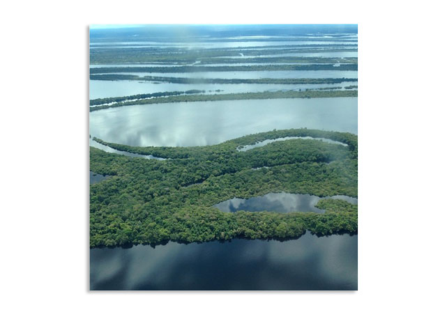 Uma das imagens do rio Amazonas tiradas por Stefano Gabbana - Foto:reprodução/Instagram