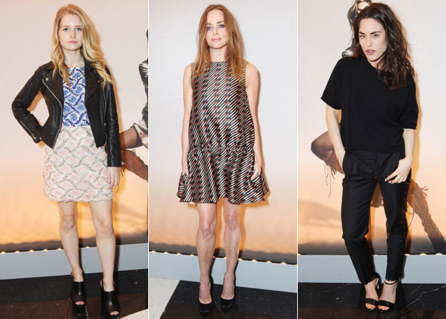 Lottie Moss, Stella McCartney e Tallulah Harlech - Fotos: Getty Images
