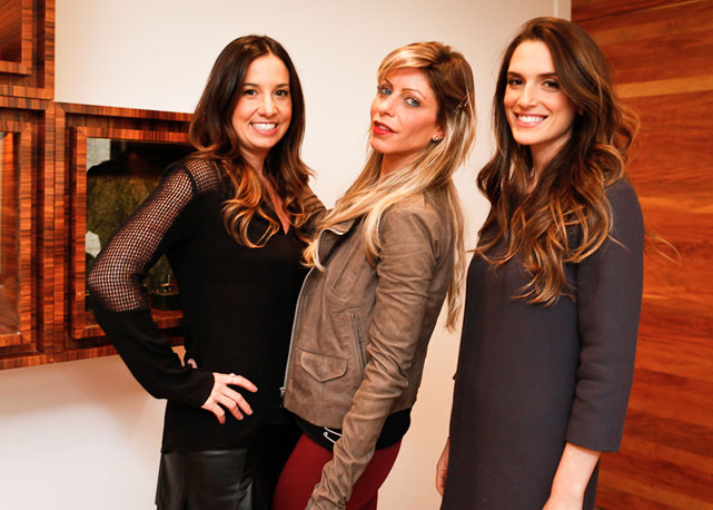 Sandra Aron, Alessandra Safra e Taísa Hirsch - Foto:divulgação