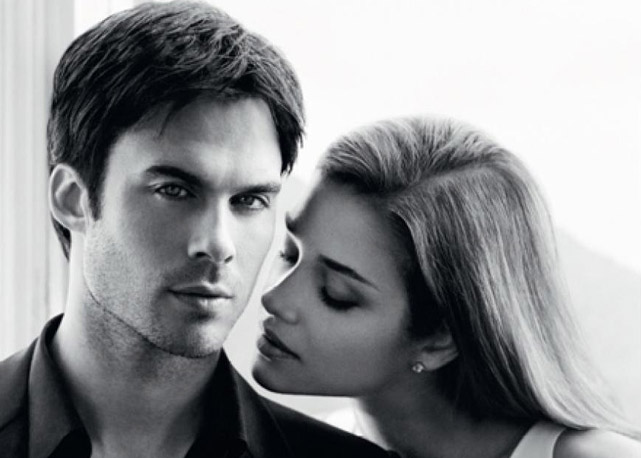 Ana Beatriz Barros e Ian Somerhalder são garotos-propaganda da Azzaro - Foto: divulgação