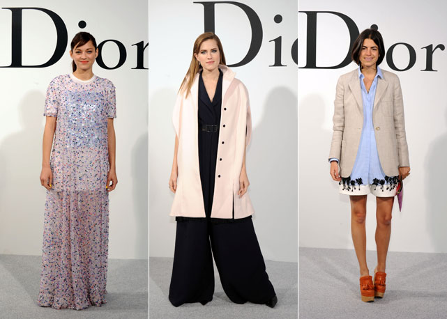 Marion Cotillard, Allison Williams e Leandra Medine - Fotos: Getty Images