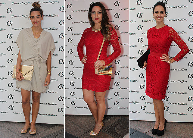 Da esquerda para a direita: Kenza, Fernanda Machado e Fernanda Urrejola - Fotos: divulgação
