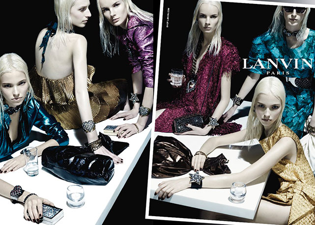 Campanha de verão 2014 da Lanvin - Foto: Steven Meisel