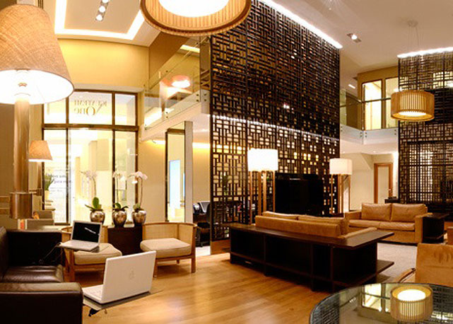 O Lounge One, no shopping Iguatemi SP, onde aconteceram algumas palestras - Foto: reprodução