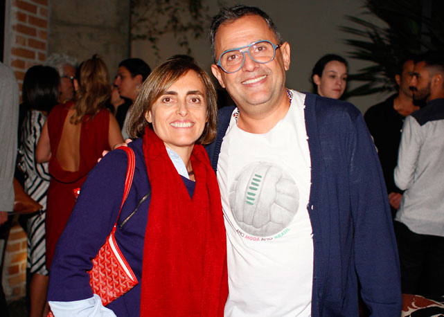 Nossa publisher Patricia Carta com Paulo Borges - Foto: Arthur Vahia/SiteRG