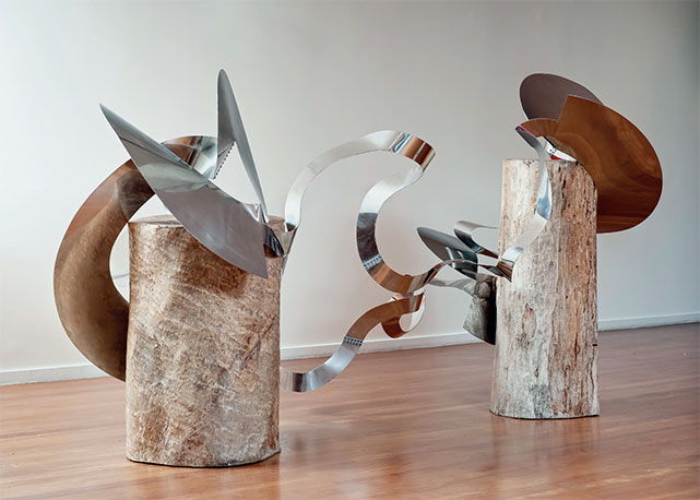 Trepante, Versão 1 (1965), obra de Lygia Clark incluída na expo - Foto: divulgação