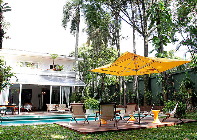 A cor "Yellow Clicquot" decora o ambiente do evento em SP - Foto: divulgação