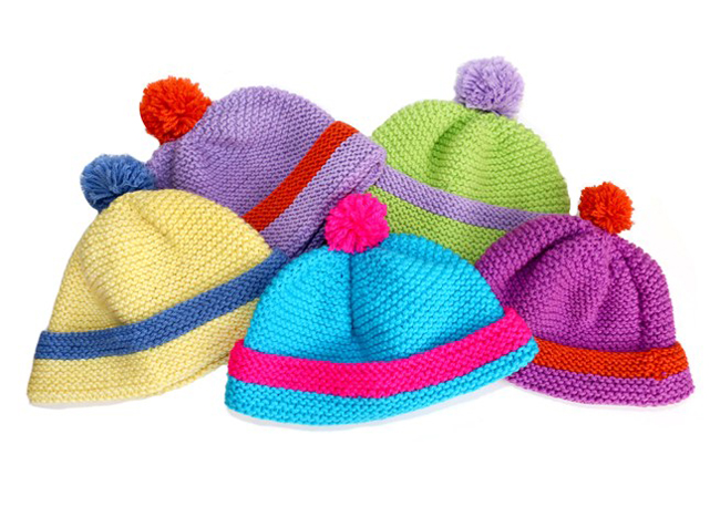 Os gorros criados por Maureen - Foto: reprodução