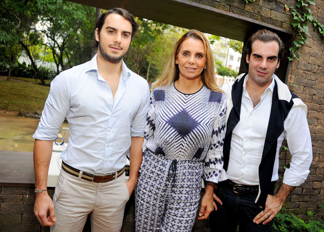 Anthony, Silvia E Alexandre Furmanovich - Foto: Alexandre Virgilio/Site RG