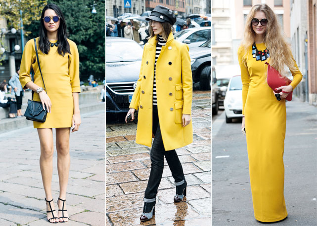 Do pastel ao mostarda o amarelo colore boas produções mundo fora - Fotos: reprodução