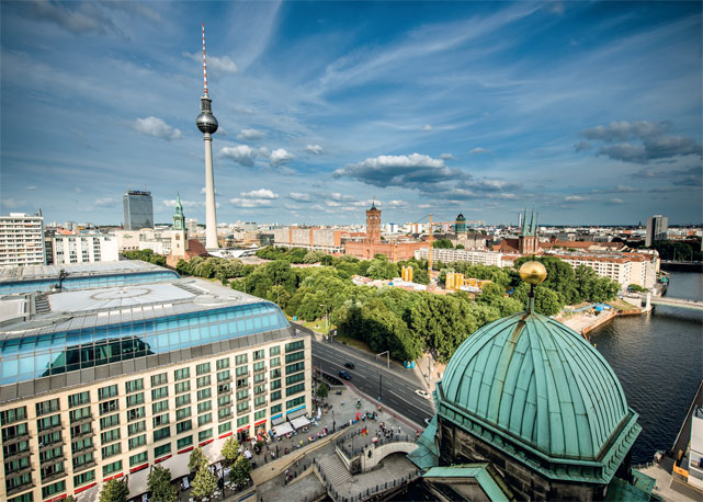 Vista de Berlim do alto - Foto: reprodução/Harper's Bazaar