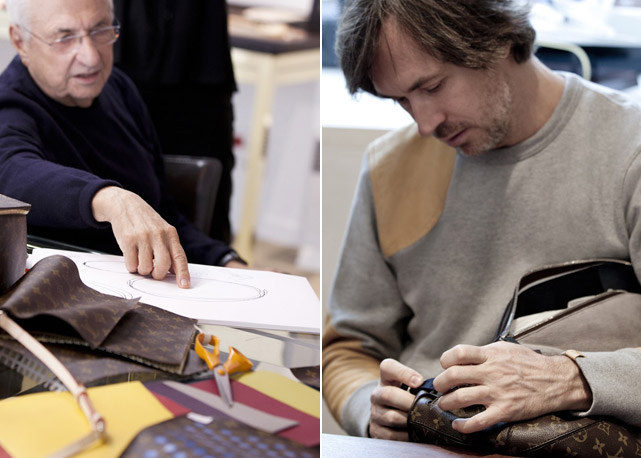 À esquerda, Frank Gehry; à direita, Marc Newson - Fotos: Getty Images