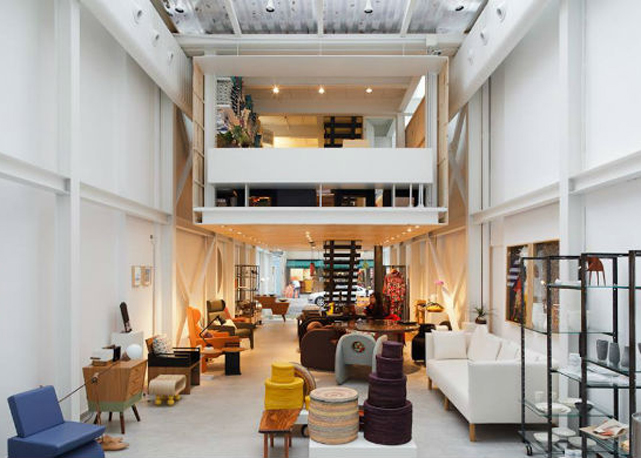 Espaço interno da Galeria Nacional, a loja será transformada hoje em palco de uma mega festa junina - Foto: reprodução