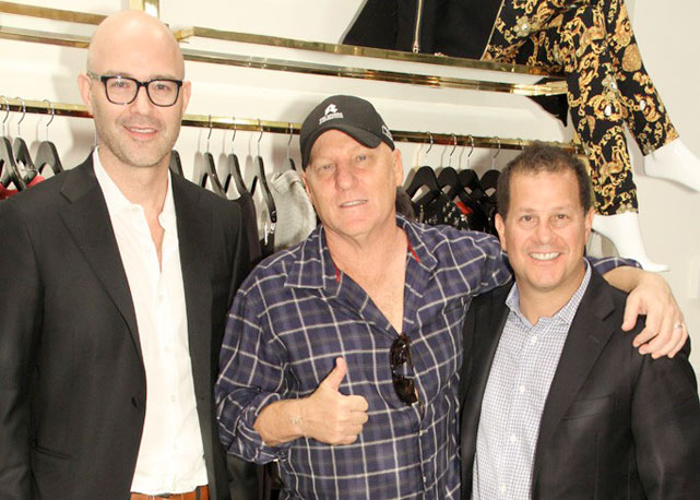 Nick Woodhouse, Steve Madden e Jamie Salter - Foto:reprodução