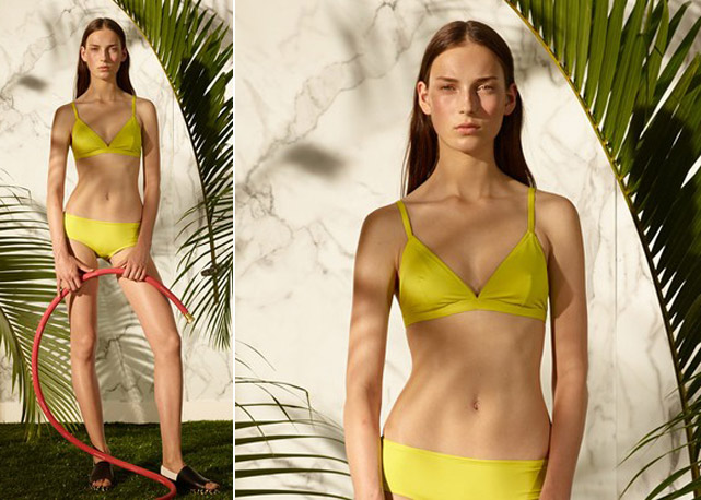 Primeiro look de moda praia divulgado pela grife! - Foto: divulgação