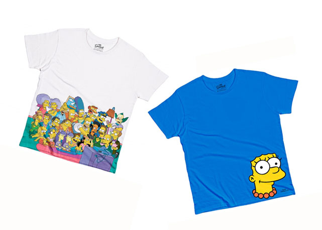 Tees da Colette em homenagem a série "Os Simpsons" a partir de 120 euros - Fotos: Reprodução