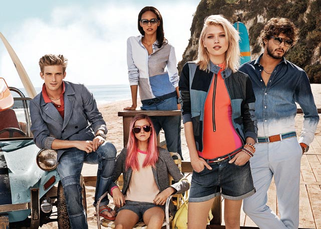 True to the Blue, a nova coleção-cápsula da Tommy Hilfiger - Foto: divulgação