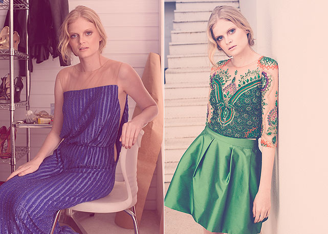 Dois looks da nova coleção - Foto:LecaNovo/divulgação