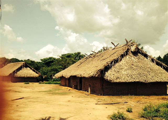 Uma imagem de uma parte da tribo visitada pela equipe da Farm - Foto:divulgação