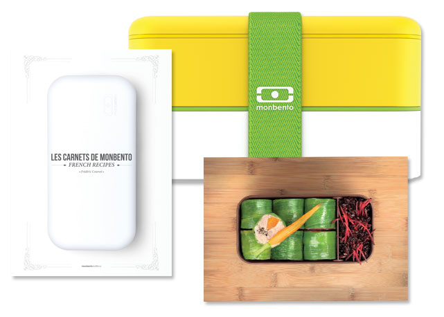 Praticidade: as receitas do livro "Les Carnets de Monbento" são adaptadas para as marmitas com ingredientes mais saudáveis - Fotos: Reprodução/ Harper's Bazaar