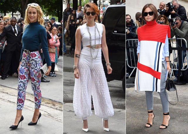 Alice Dellal, Kristen Stewart e Miroslava Duma - Fotos: Getty Images