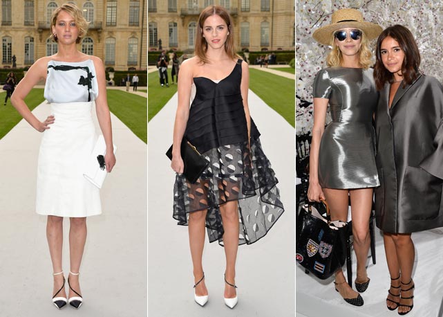 Jennifer Lawrence, Emma Watson, Elena Perminova e Miroslava Duma - Fotos: Getty Images