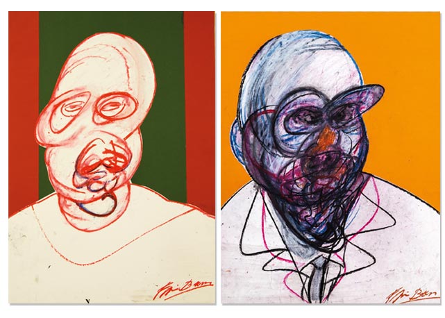 Desenhos de Francis Bacon que chegam a São Paulo - Fotos: divulgação