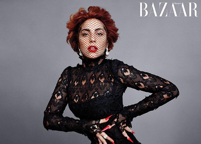 Lady Gaga, um dos ícones da nossa diretora global de moda - Foto: divulgação/Bazaar