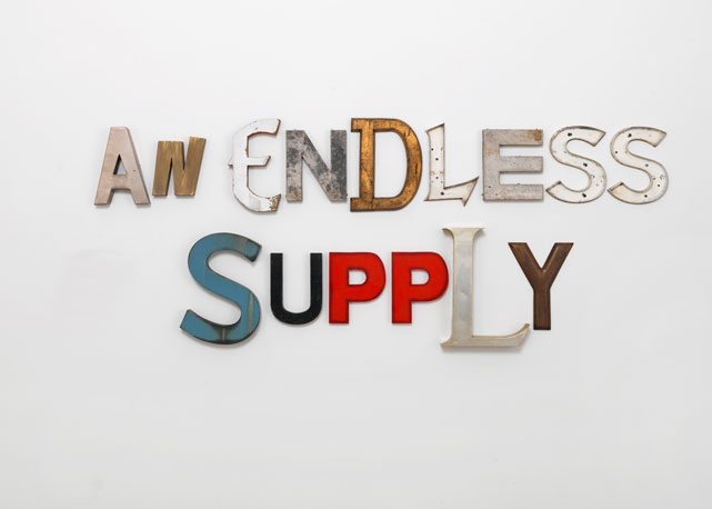 A obra An Endless Supply de Jack Pierson - Foto:divulgação