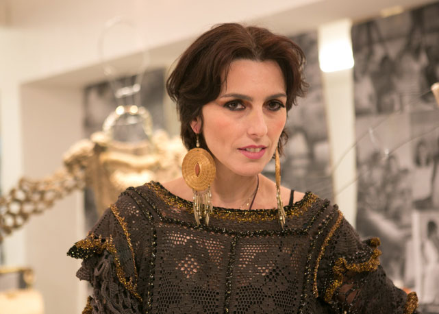 Chiara Gadaleta recebeu em torno de sua expo Mãos do Meu Brasil: Artesanato Sustentável - Foto: divulgação/Juliana Knobel