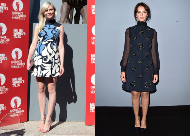 Krisen Dunst e Felicity Jones no jantar de lançamento de Somebody - Fotos:Getty Images