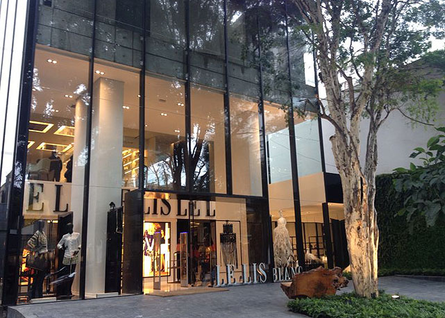 A nova fachada da flagship da Le Lis Blanc - Foto:divulgação
