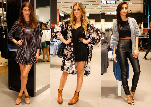 Carol Francischini, Rafa Brittes e Francesca Monfrinatti - Fotos: Arthur Vahia/Site RG