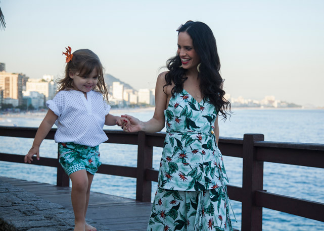 Luciana Novis com Antonia - Foto: divulgação