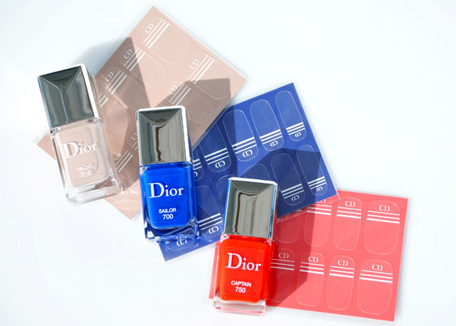 Yacht, Sailor e Captain, o trio de esmaltes navy da Dior - Foto: divulgação