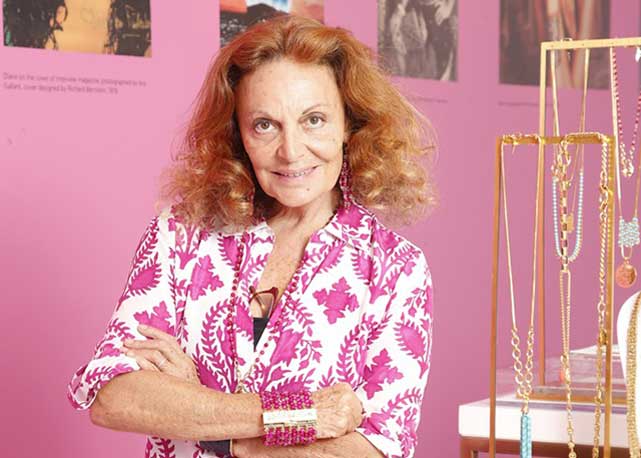 Diane von Furstenberg retorna ao universo das joias - Foto: divulgação