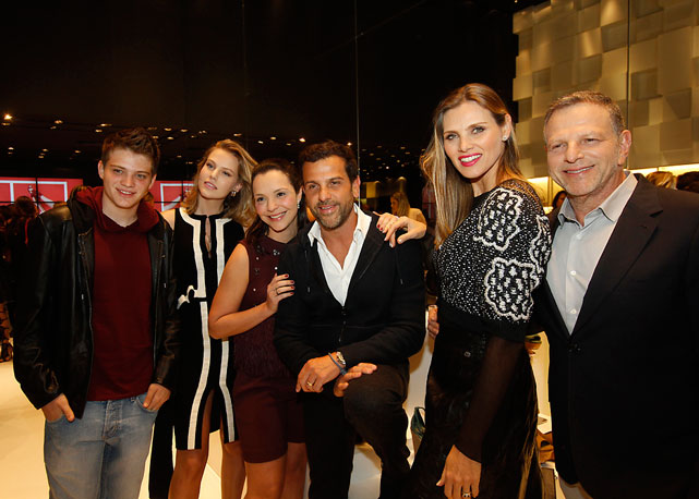 Allan, Johanna, Patricia, Alexandre, Maythe e Anderson Birman - Foto: Arthur Vahia/Site RG