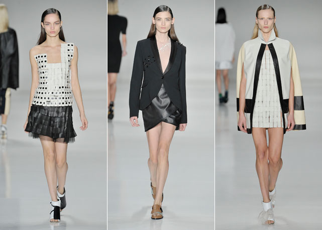 Três looks do verão 2015 da Gloria Coelho - Fotos:divulgação