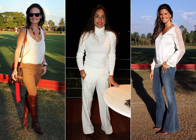 Da esquerda para a direita: Alina Gonçalvez, Taissa Matarazzo e Daniella Sarahyba - Foto:divulgação