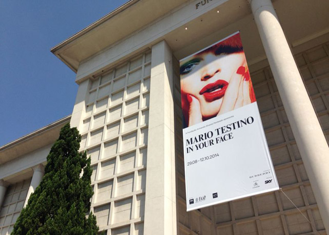 Faap recebe exposição de Mario Testino - Foto: Matheus Evangelista/reprodução/Instagram