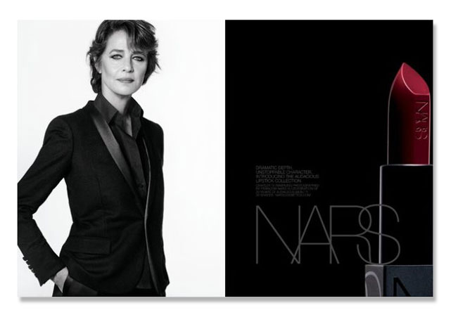 Charlotte foi fotografada pelo próprio François Nars - Foto: reprodução