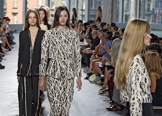 Desfile de verão 2015 da Proenza Schouler, em Nova York - Foto: Getty Images