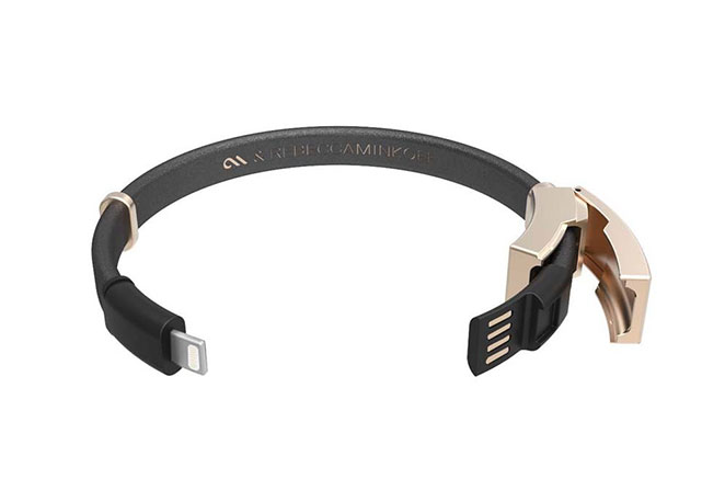 Pulseira com saída USB... - Foto: divulgação