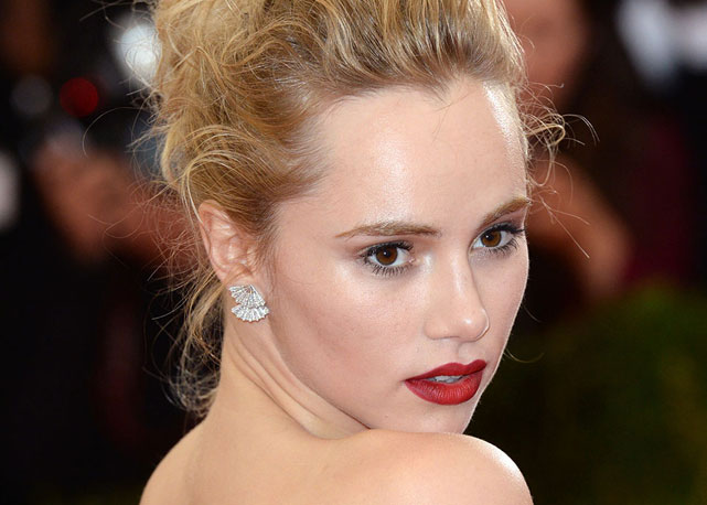 Suki Waterhouse no baile no Met Ball - Foto: Getty Images
