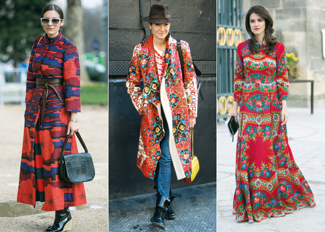 Japão, África e Rússia são referênciaspara o étnico da vez, que tinge looks por inteiro - Fotos:Stylesight
