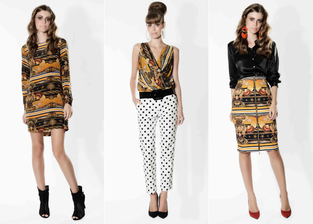 Alguns looks do verão 2015 da Tigresse - Foto:divulgação