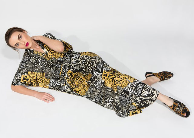 Um dos looks da parceria - Fotos: divulgação