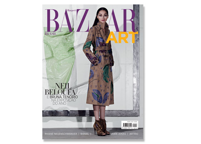 Capa da nova Bazaar Art, nas bancas em setembro - Foto: reprodução/Bazaar Art