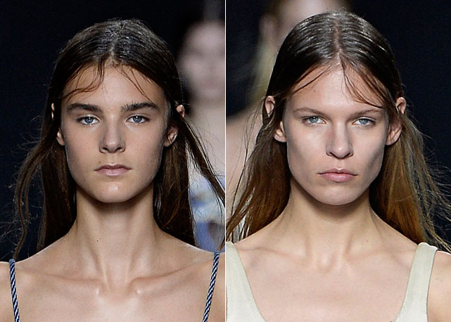 O make do desfile de verão 2015 de Christopher Kane - Fotos: Getty Images